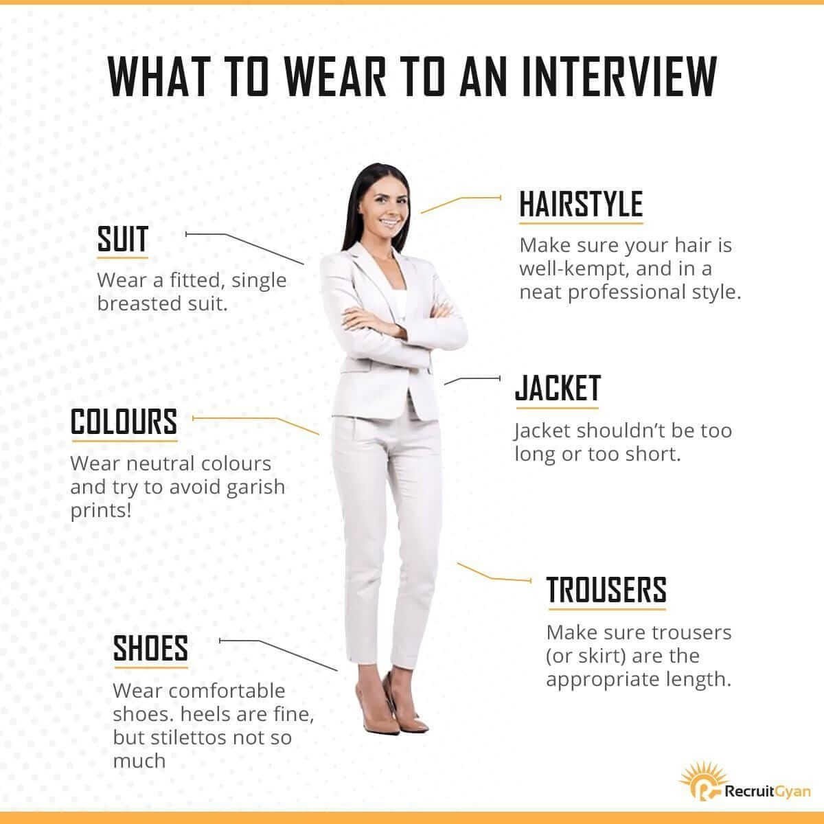 Interview attire for women
