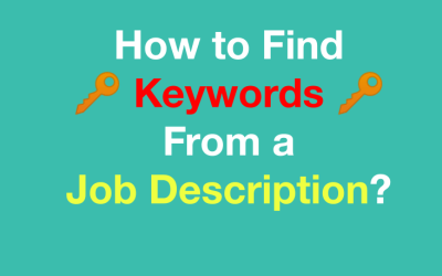 Keywords in job description