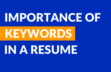 Keywords for skills on resume