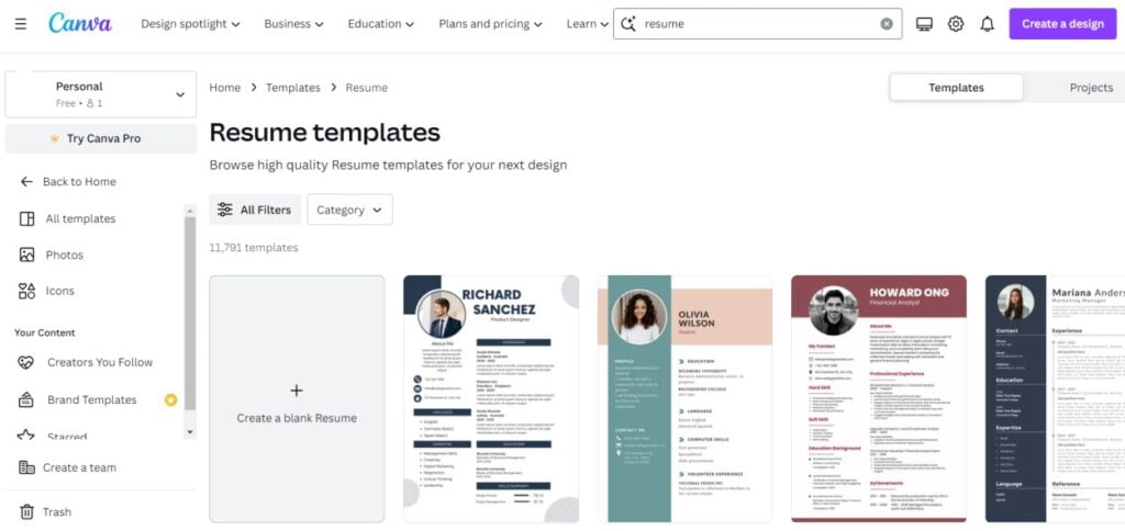 Resume Builder _ Resume for Free