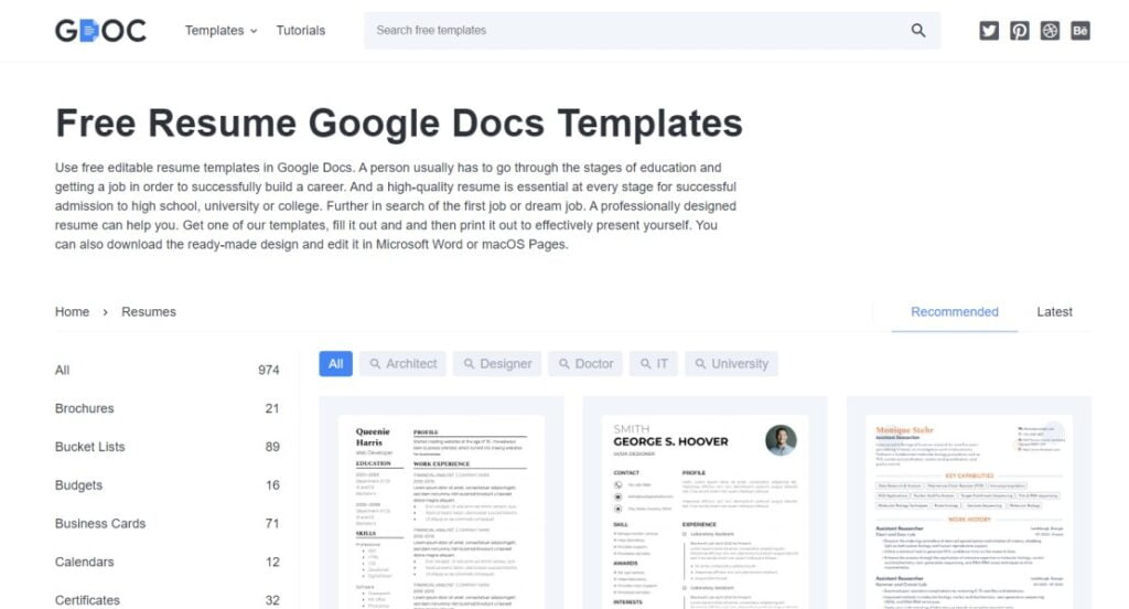 Resume Builder _ Resume for Free