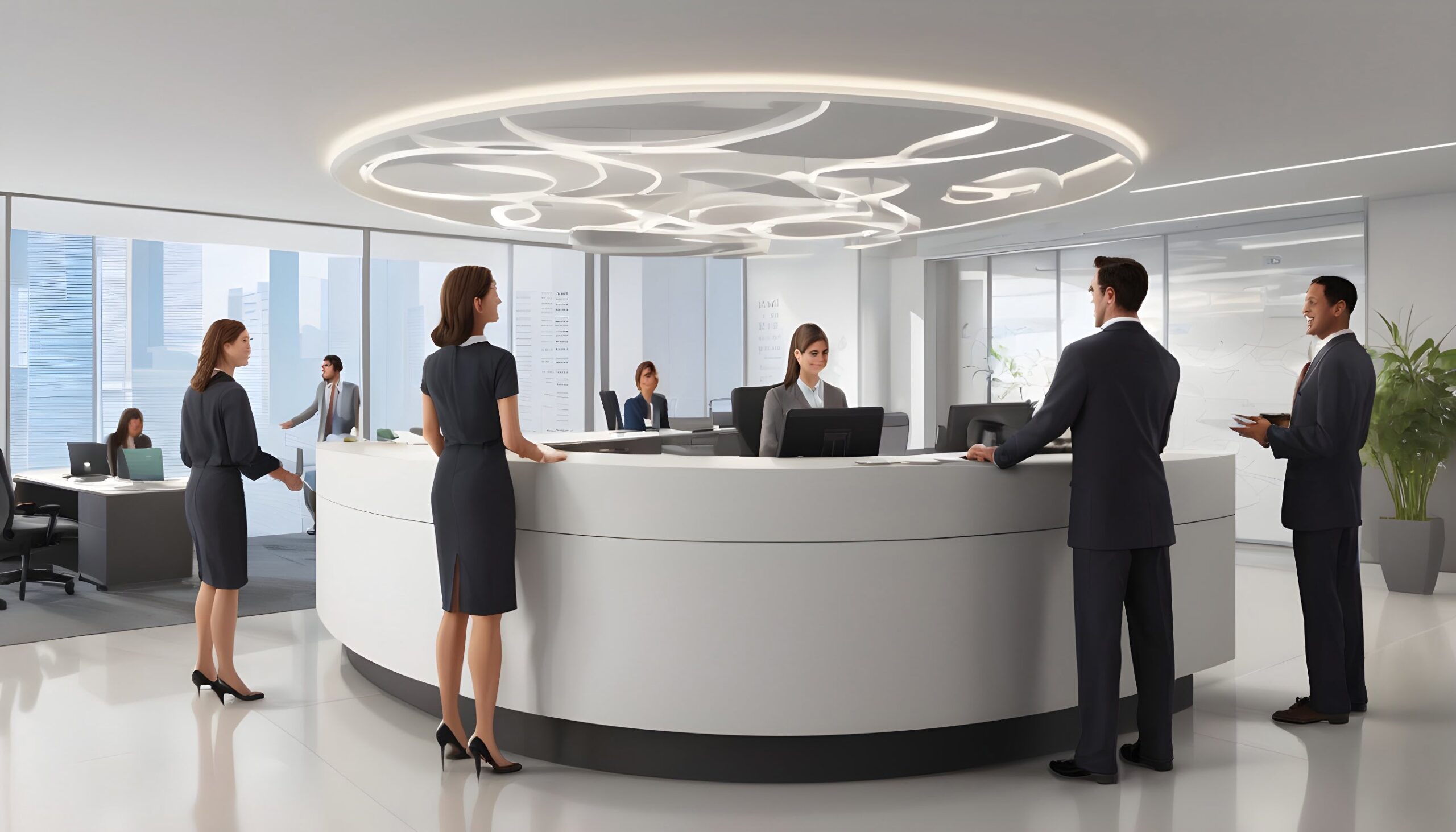 Cover Letter for a receptionist job